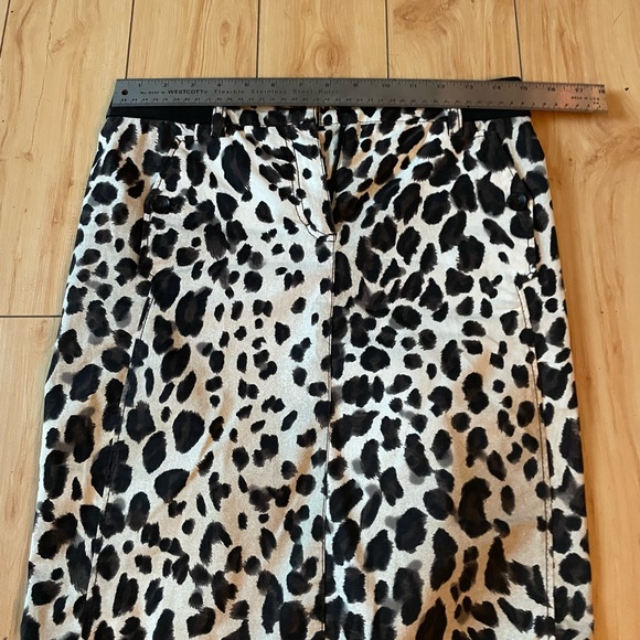 Marc Cain Animal Print skirt, Sz.1 (like a US 2), hardly worn. Luxury label. - Picture 6 of 9